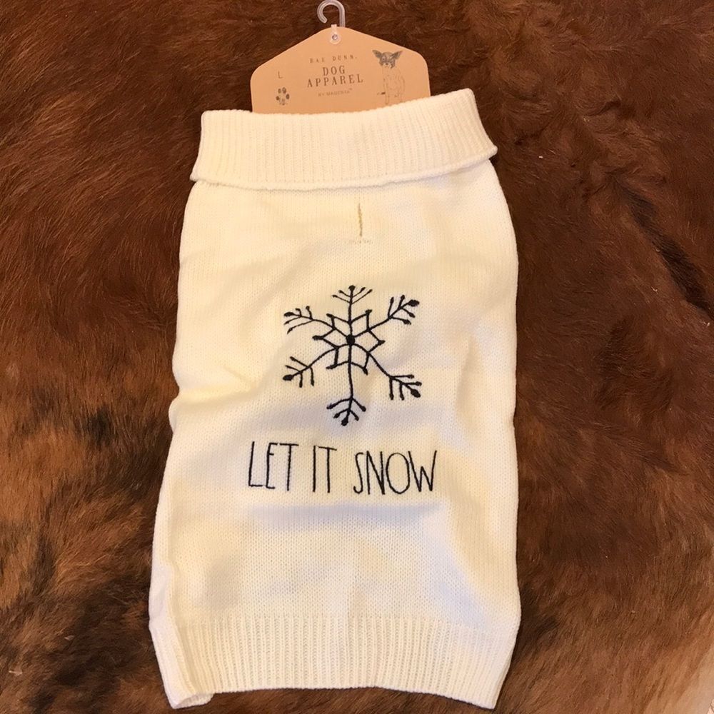 HOST PICK NWT Rae Dunn dog sweater